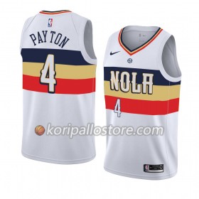 New Orleans Pelicans Elfrid Payton 4 2018-19 Nike Valkoinen Miesten Pelipaidat Swingman 